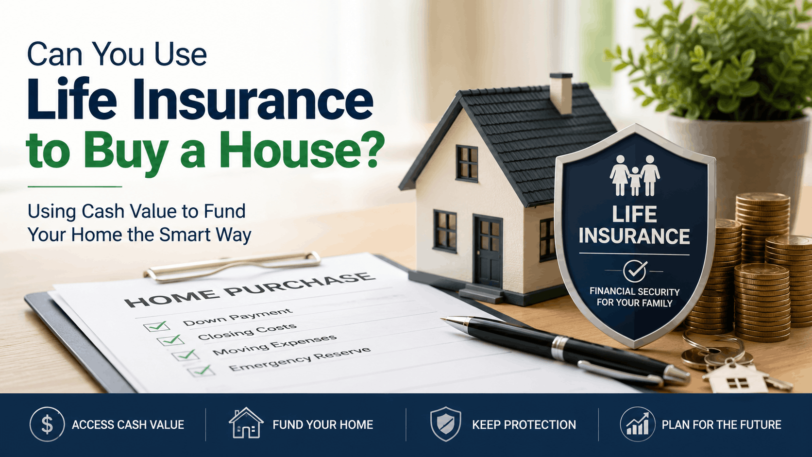 Can You Use Life Insurance to Buy a House? Using cash value to fund your home the smart way.