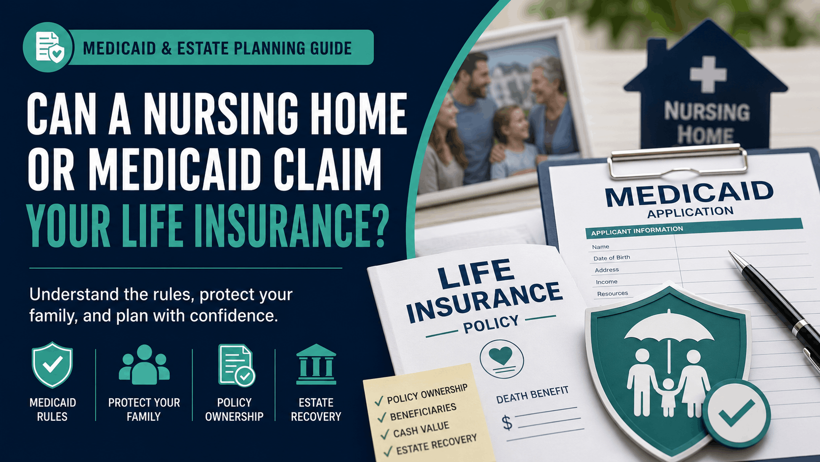 Does a Nursing Home or Medicaid Take Life Insurance